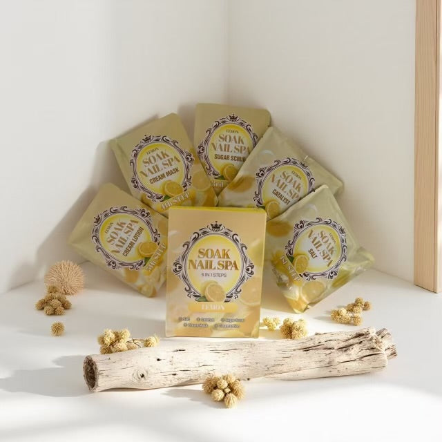 Soak Nail Spa Deluxe Pedicure Kit 4in1 (60pcs/case)