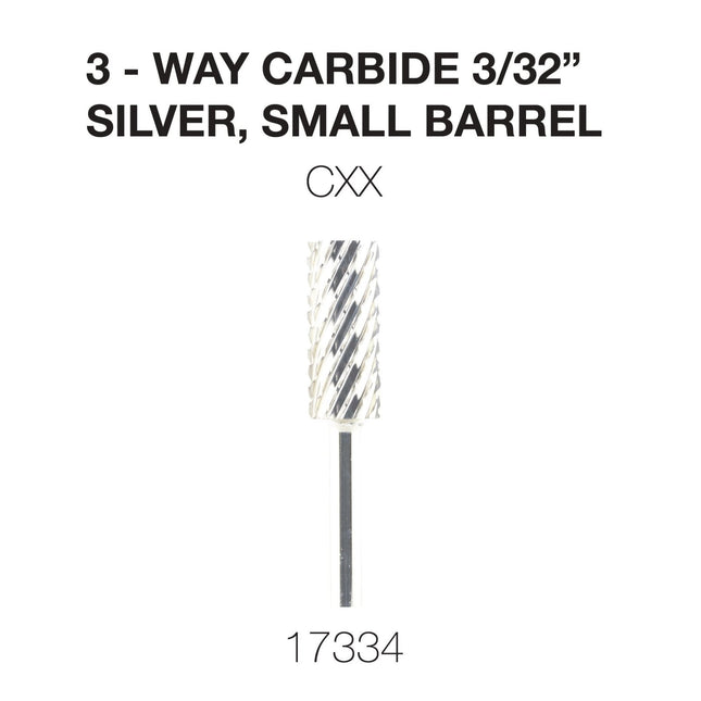 Cre8tion - Carbide Silver - Small & Large 3/32 - 3Way