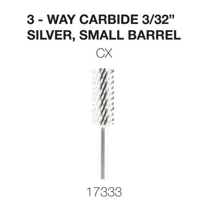 Cre8tion - Carbide Silver - Small & Large 3/32 - 3Way