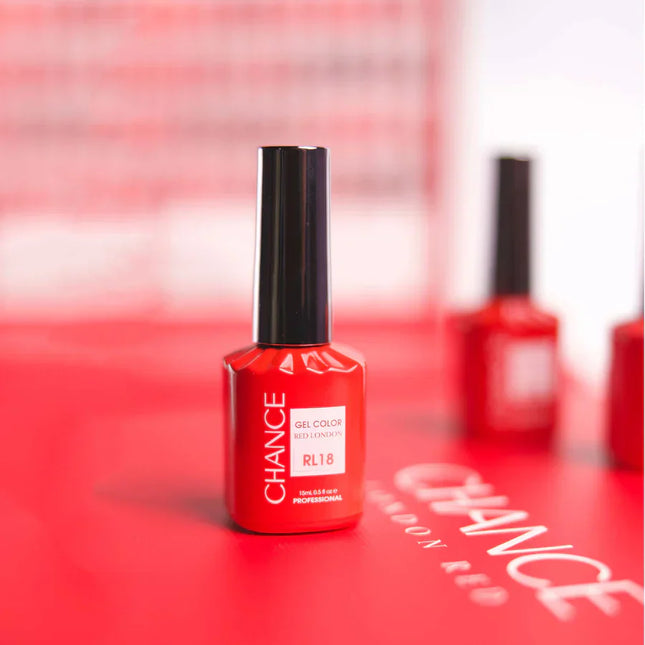 Chance Red London Collection 0.5oz - 48 Colors w/ 1 Color Booklet, 1 Color Board & 24 Top Diamond 0.5oz