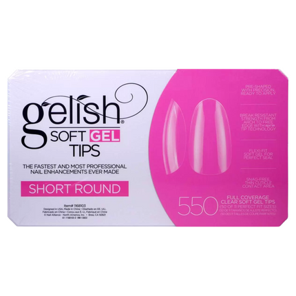 Gelish - Gel X Tips Box: Round (S, M, L, XL)