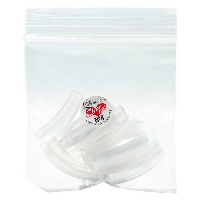 Lamour - Clear Tips Set 10 Bags (#00 - #10)