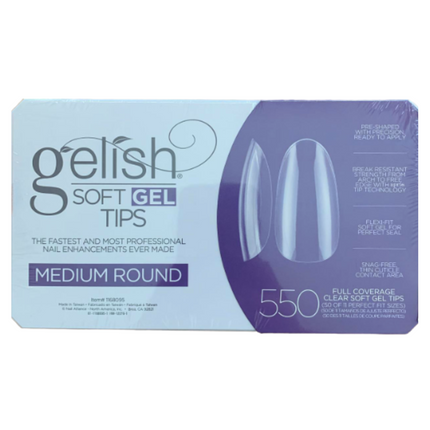 Gelish - Gel X Tips Box: Round (S, M, L, XL)