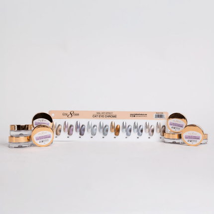 Cre8tion Cat Eye Chrome Color Board 10 colors