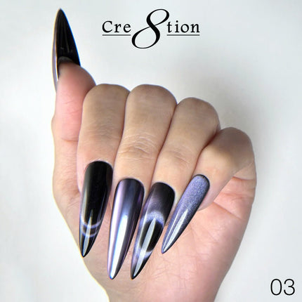 Cre8tion Cat Eye Chrome Nail Art 1g