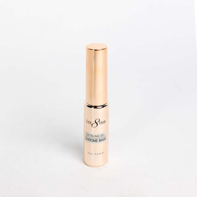 Cre8tion Detailing Gel Chrome Base 0.33oz 01 Clear