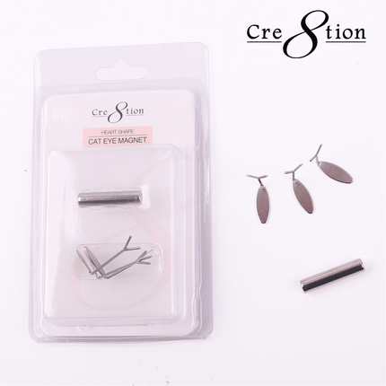 Cre8tion Heart Shape Cat Eye Special Magnet