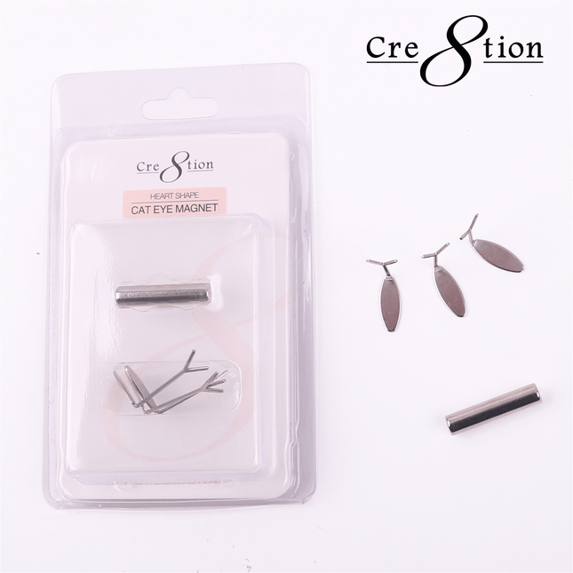 Cre8tion Heart Shape Cat Eye Special Magnet
