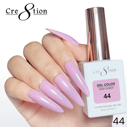 Cre8tion Hema Free Semi-Sheer Collection 0.5oz - Mauve Color