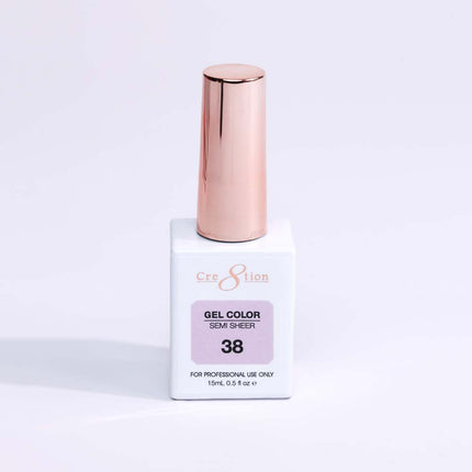 Cre8tion Hema Free Semi-Sheer Collection 0.5oz - Mauve Color