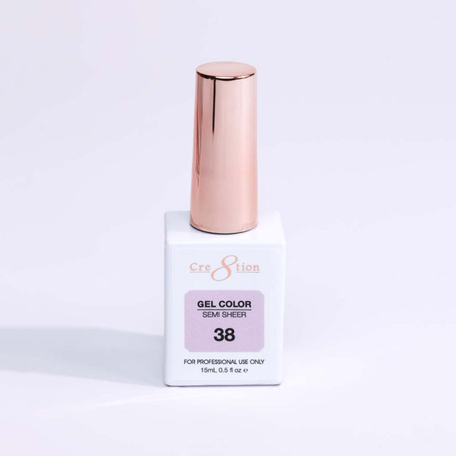 Cre8tion Hema Free Semi-Sheer Collection 0.5oz - Mauve Color