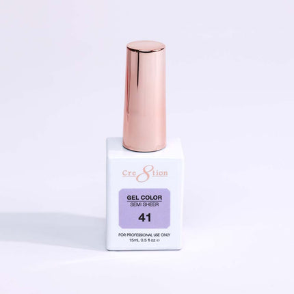 Cre8tion Hema Free Semi-Sheer Collection 0.5oz - Mauve Color