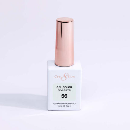 Cre8tion Hema Free Semi-Sheer Collection 0.5oz - Mint Sky Color