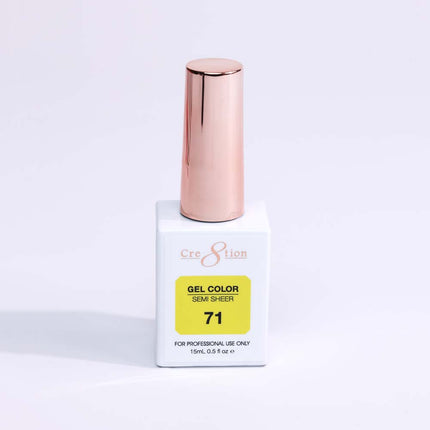 Cre8tion Hema Free Semi-Sheer Collection 0.5oz - Neon Color