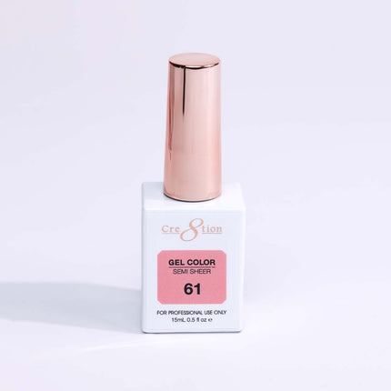 Cre8tion Hema Free Semi-Sheer Collection 0.5oz - Neon Color