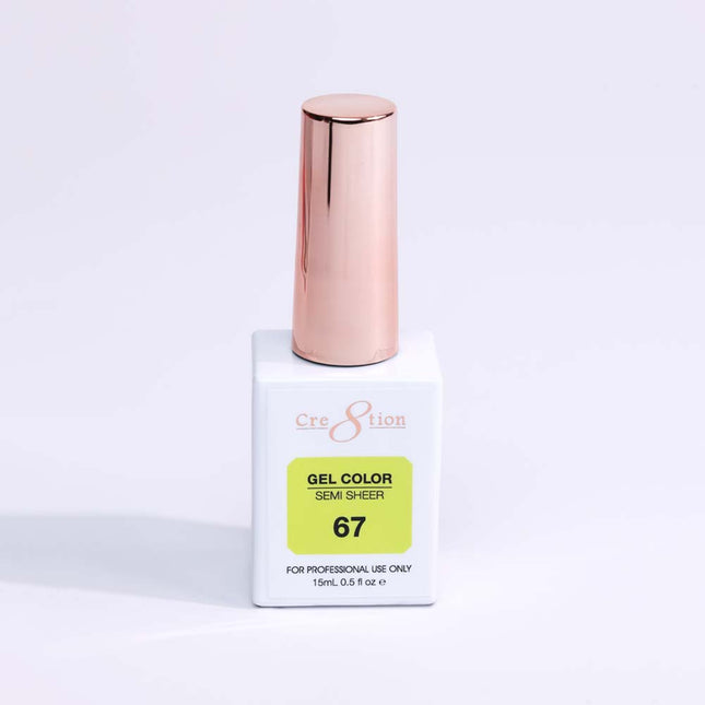 Cre8tion Hema Free Semi-Sheer Collection 0.5oz - Neon Color