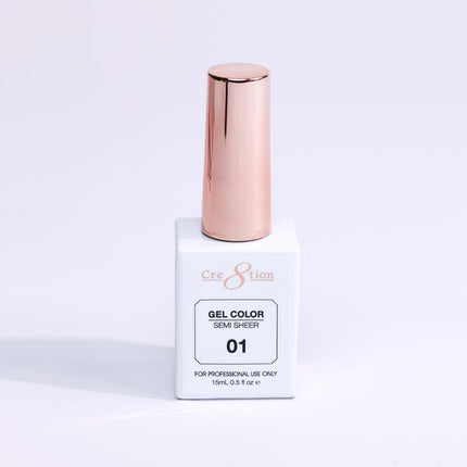 Cre8tion Hema Free Semi-Sheer Collection 0.5oz - Nude Color