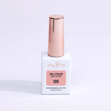 Cre8tion Hema Free Semi-Sheer Collection 0.5oz - Nude Color