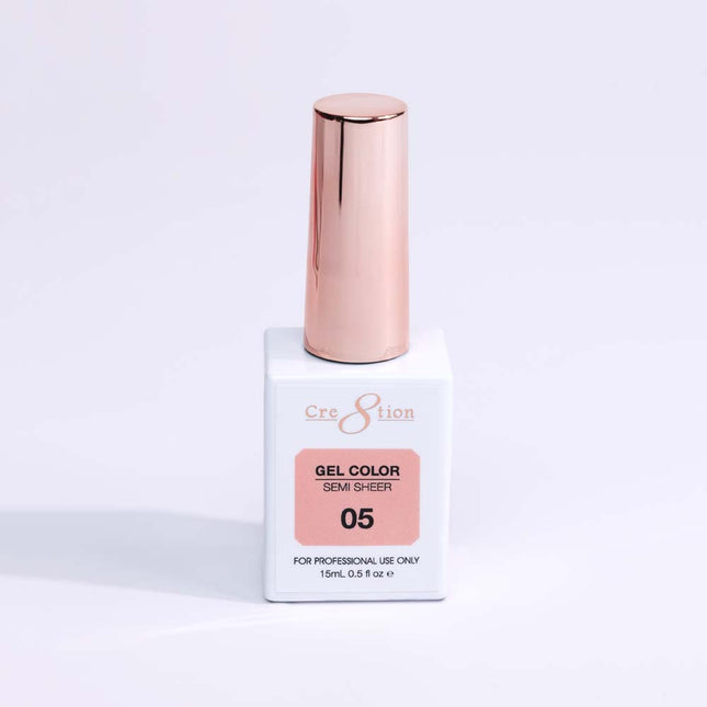Cre8tion Hema Free Semi-Sheer Collection 0.5oz - Nude Color