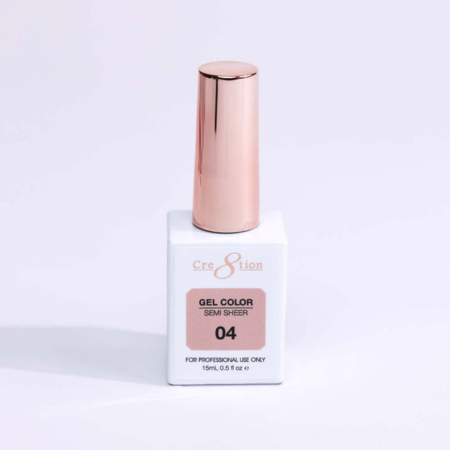 Cre8tion Hema Free Semi-Sheer Collection 0.5oz - Nude Color