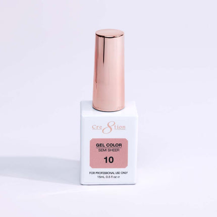 Cre8tion Hema Free Semi-Sheer Collection 0.5oz - Nude Color