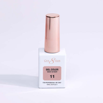 Cre8tion Hema Free Semi-Sheer Collection 0.5oz - Nude Color