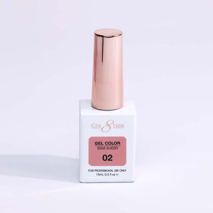 Cre8tion Hema Free Semi-Sheer Collection 0.5oz - Nude Color