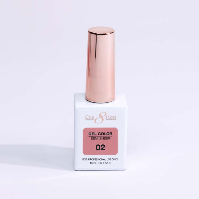 Cre8tion Hema Free Semi-Sheer Collection 0.5oz - Nude Color