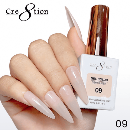 Cre8tion Hema Free Semi-Sheer Collection 0.5oz - Nude Color
