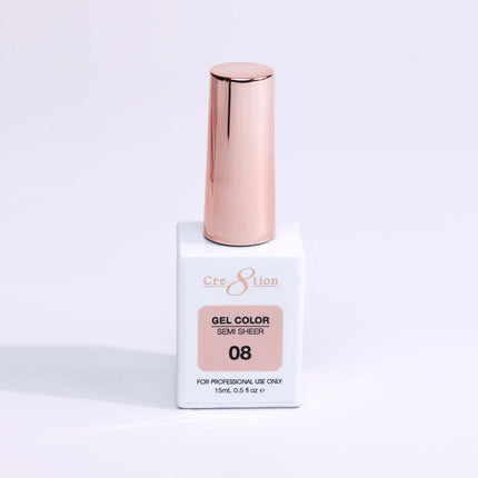 Cre8tion Hema Free Semi-Sheer Collection 0.5oz - Nude Color
