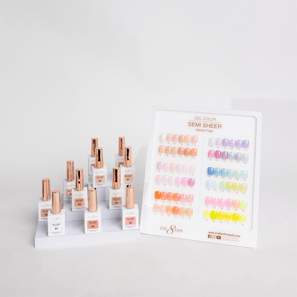Cre8tion Hema Free Semi-Sheer Collection 0.5oz - Nude Color