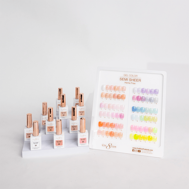 Cre8tion Hema Free Semi-Sheer Collection 0.5oz - Nude Color