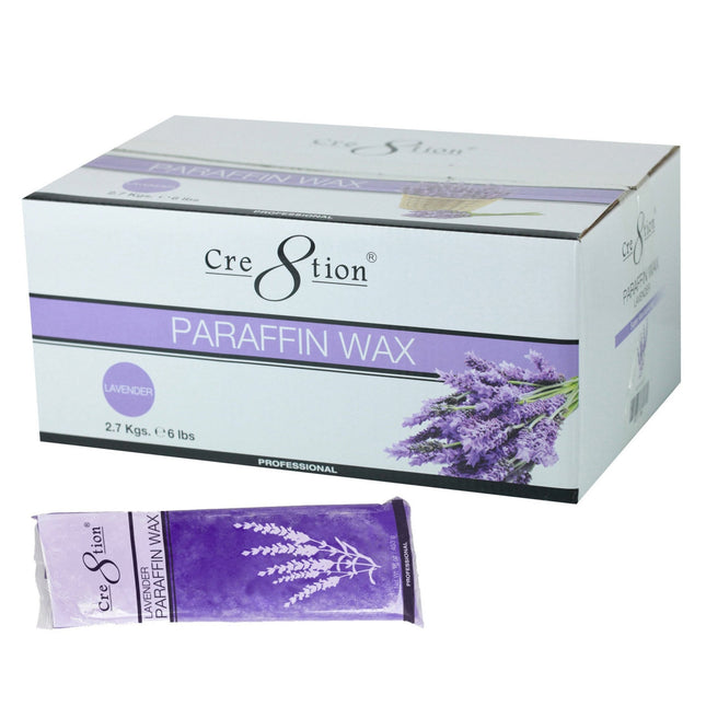 Cre8tion - Paraffin Wax Lavender, Peach (Box 6lbs)