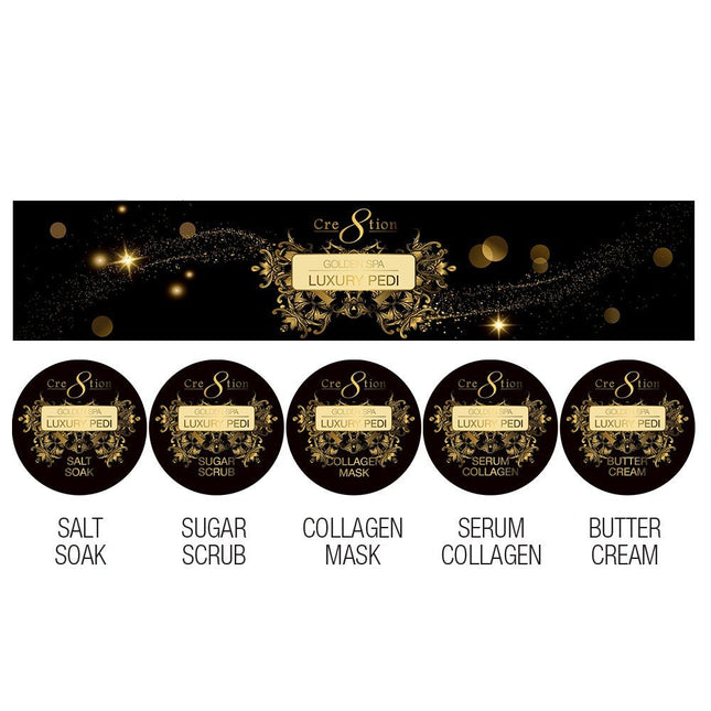Cre8tion Luxury Golden Pedicure Spa
