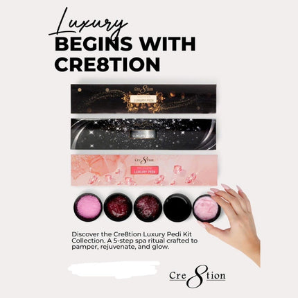 Cre8tion Luxury Pink Diamond Pedicure Spa