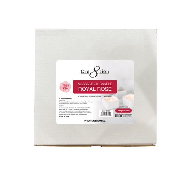 Cre8tion Massage Oil Candles - Tealight 0.5oz