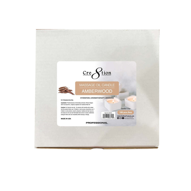 Cre8tion Massage Oil Candles - Tealight 0.5oz