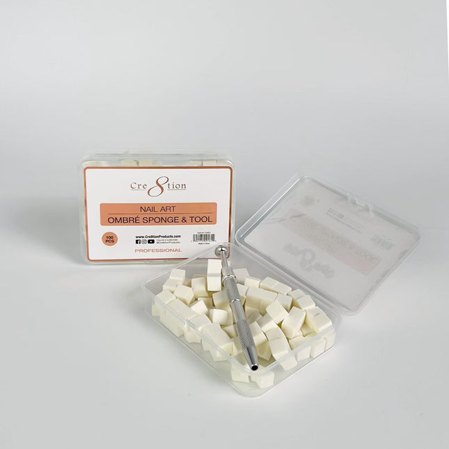 Cre8tion Ombre Sponge & Tool 100pcs/box