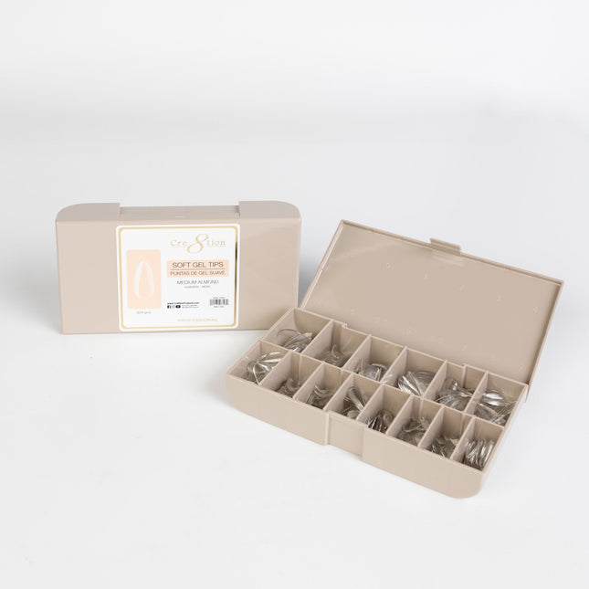 Cre8tion Soft Gel Tips - Almond 224pcs