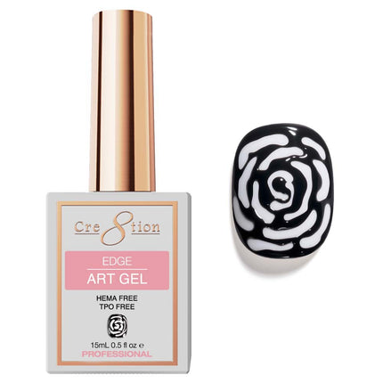 Cre8tion The Edge Art Gel Black 0.5oz