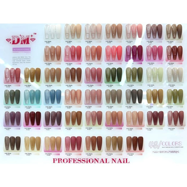 DM - Jelly Gel Polish - Full Set 48 Colors (NEW)
