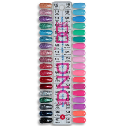 DND - Gel & Lacquer Duo Full Set 36 Colors (#1, #2, #3, #4, #5)