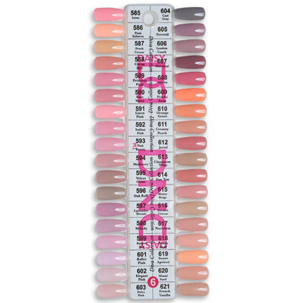 DND - Gel & Lacquer Duo Full Set 36 Colors (#6, #7, #8, #9, #10)