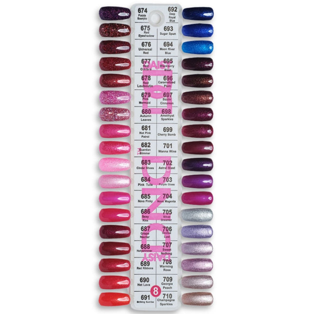 DND - Gel & Lacquer Duo Full Set 36 Colors (#6, #7, #8, #9, #10)