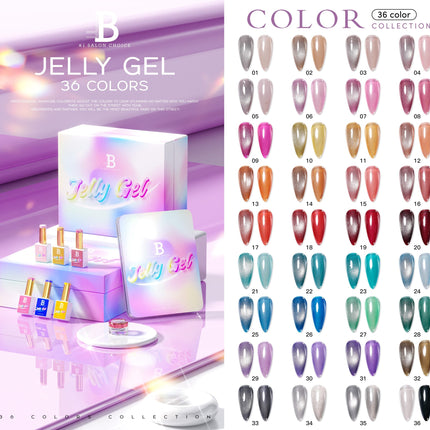 Billionaire Jelly Gel 36 Colors Collection