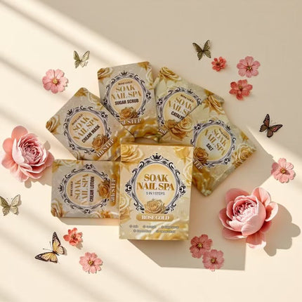 Soak Nail Spa Deluxe Pedicure Kit 4in1 (60pcs/case)