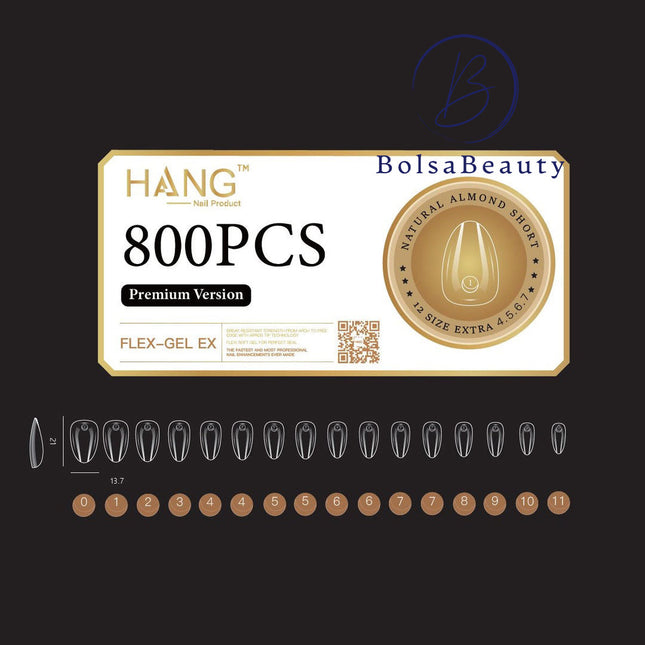 Hang - Soft Gel Ex Tips Almond (NEW 2024)