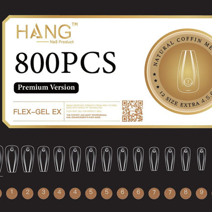 Hang - Soft Gel Ex Tips Coffin (NEW 2024)