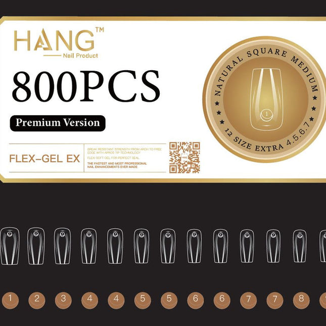 Hang - Soft Gel Ex Tips Square (NEW 2024)