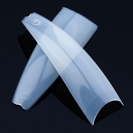 Lamour Coffin Nail Tips - Natural Color - Box 100 Tips